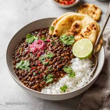 Dal Makhani Recipe: Authentic Punjabi Black Lentil Curry Recipe Card