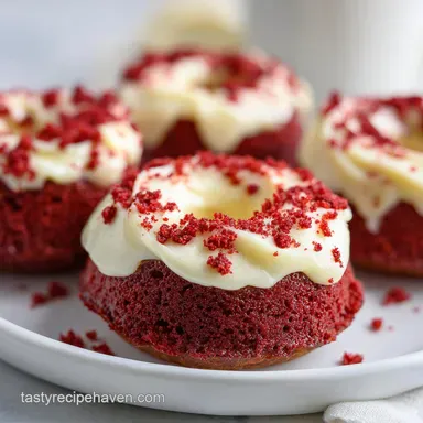 Baked Red Velvet Donuts: In 25 Minutes Recipe Card