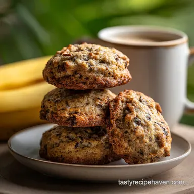 Banana Bread Cookies Without Eggs for Busy Nights Recipe Card