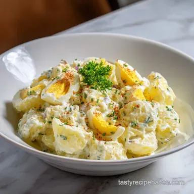 Best Ever Potato Salad Recipe: For 9 Servings Recipe Card