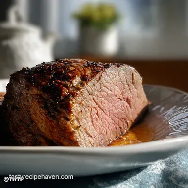 Best Sirloin Tip Roast Recipe for 7 Servings Recipe Card