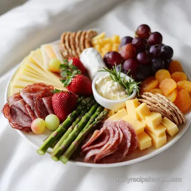 Grazing Board for 10 Servings in 20 Minutes Recipe Card