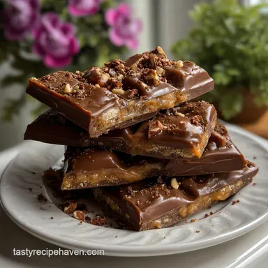 Toffee Bar Recipe: Snap Into Buttery Perfection Recipe Card