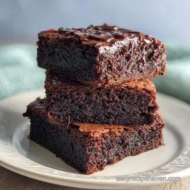 Cake Mix Brownies in 30 Minutes Recipe Card