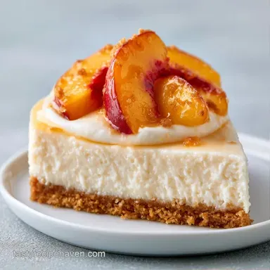 Canned Peach Slices Dessert: No-Bake Recipe Card