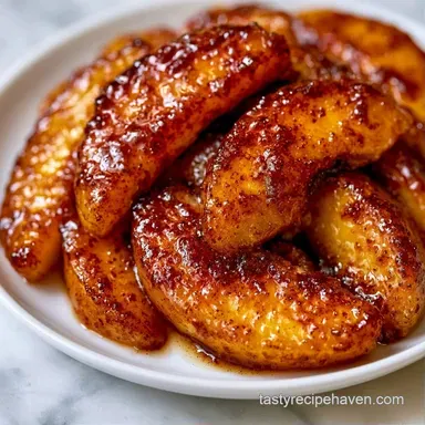 Caramelized Peaches in 10 Minutes Recipe Card