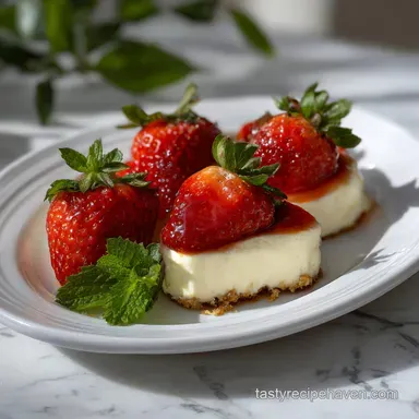 Best Cheesecake Stuffed Strawberries Recipe in 20 Minutes Recipe Card