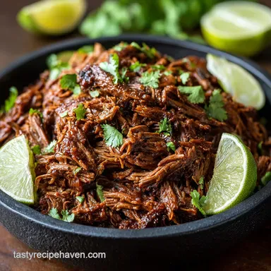 Chipotle Barbacoa Recipe: Restaurant-Quality Shredded Beef Recipe Card