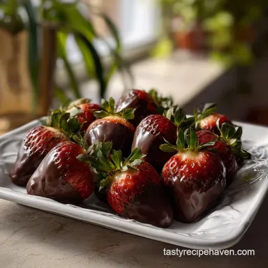 BEST Chocolate Covered Strawberries recipe in 30 Minutes Recipe Card