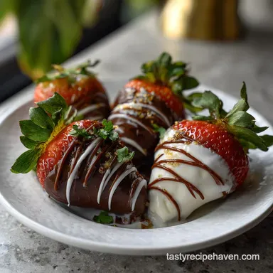 Chocolate Covered Strawberries in 20 Minutes Recipe Card