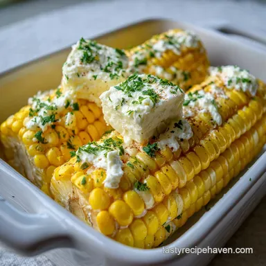 Cream Cheese Corn: One-Pot Oven-Only Recipe Card