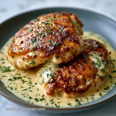 Creamy Ranch Chicken: Slow-Cooked Recipe Card