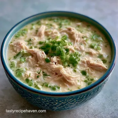 White Chicken Chili in 40 Minutes Recipe Card