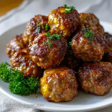 Air Fryer Meatballs: Juicy Crispy in Under 20 Mins Recipe Card
