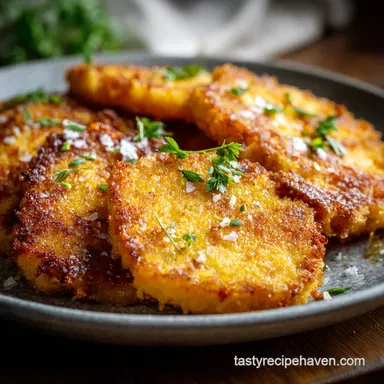 Cornmeal Mush Recipe: Grandmas Ultimate Crispy Fried Mush Recipe Card