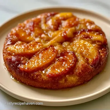Easy Cake Mix Peach Cobbler in 50 Minutes Recipe Card