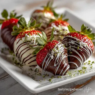 Chocolate Covered Strawberries: Ready in 25 Minutes Recipe Card