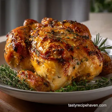 Instant Pot Whole Chicken Recipe: Fall-Off-The-Bone Juicy Recipe Card