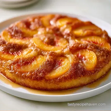 Easy Peach Cobbler Recipe: 60 Minutes Recipe Card