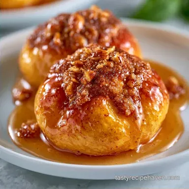 Easy Seasonal Peach Dessert for 6