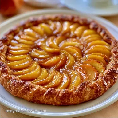 Easy Sliced Peach Galette in 80 Minutes
