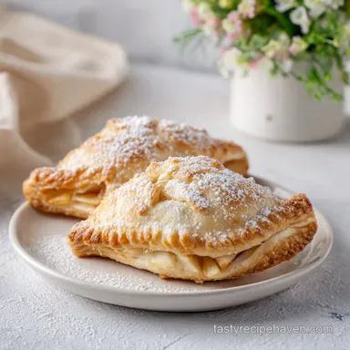 Apple Turnovers: Flaky Pastry in 45 Minutes Recipe Card