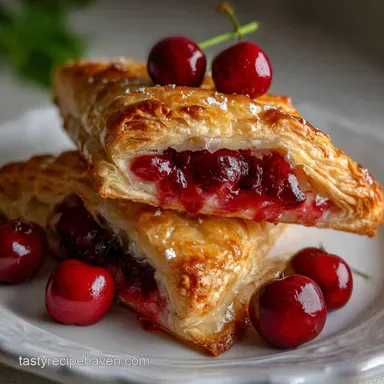 Cherry Turnover Recipe: Ultimate Puff Pastry Flake Recipe Card