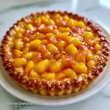 Fresh Peach Bars with Almond Flour