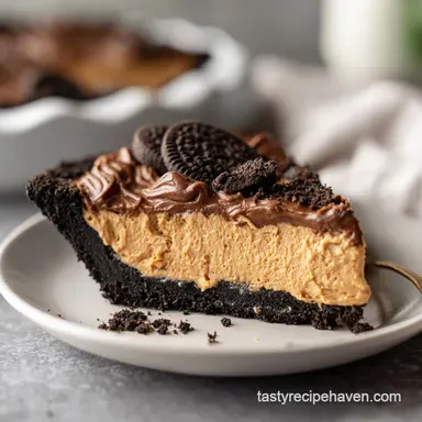 Frozen Chocolate Peanut Butter Pie for 10 Servings