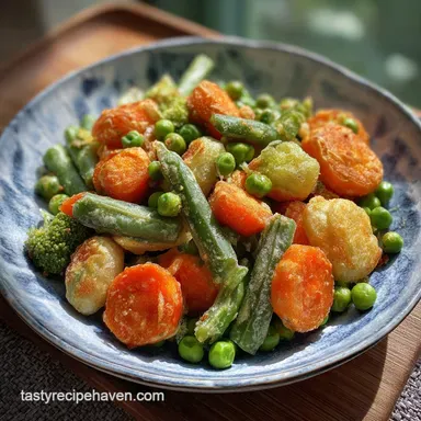 Frozen Veggies in Air Fryer in 20 Minutes Crispy