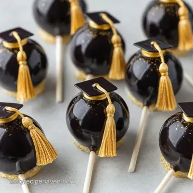 Graduation Cap Cake Pops: Party-Ready Recipe Card
