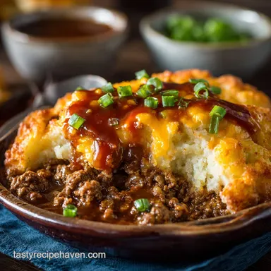 CattleRanch Casserole: The Ultimate Ground Beef Comfort Food Dinner Recipe Card