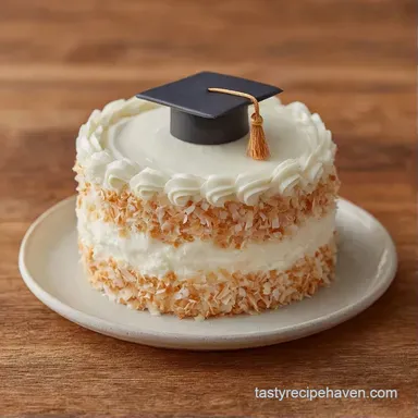High School Grad Cake Recipe: Party-Ready Recipe Card