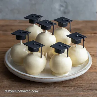 Homemade Grad Cake Pops: Party-Ready Recipe Card