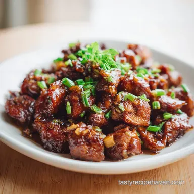 Honey Garlic Chicken: Dump and Go Crockpot Dinners for 6 Servings Recipe Card