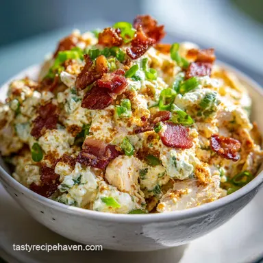 Jalapeno Popper Keto Chicken Salad Recipe in 15 Minutes Recipe Card