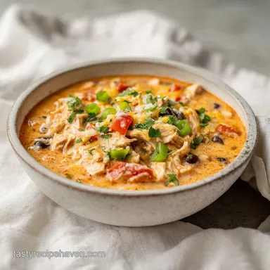 Keto Cream Cheese Chicken Chili Ready in 30 Minutes Recipe Card