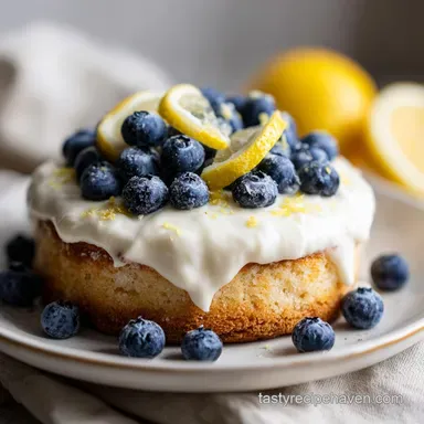 Lemon Berry Dessert: Baked in 45 Minutes Recipe Card