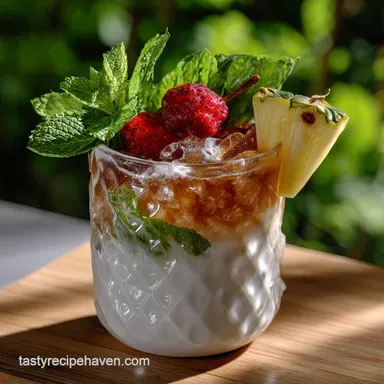 tiki drink recipes: Masterclass Rum Cocktails Now Recipe Card
