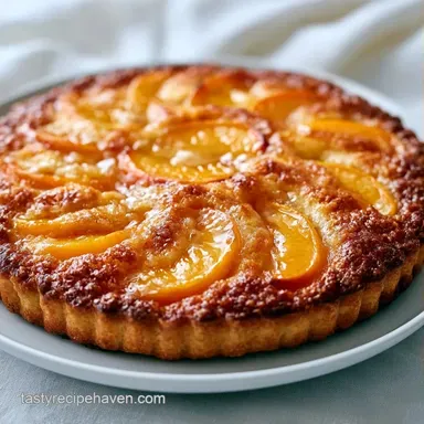 Peach Cobbler with Melted Butter Recipe Card