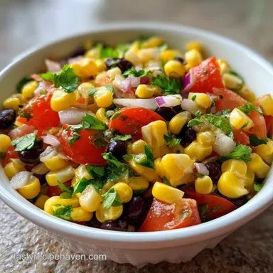 Mexican Corn and Black Bean Salad | Quick & Easy Recipe