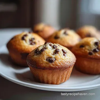 Mini Chocolate Chip Muffins Recipe: 25 Min Recipe Card