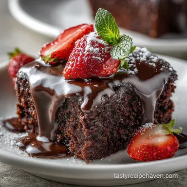 Chocolate Snack Cake Recipe: 45 Min Total Time Recipe Card