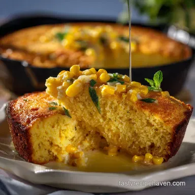 Cornbread with Creamed Corn: Ultra Moist Recipe Recipe Card