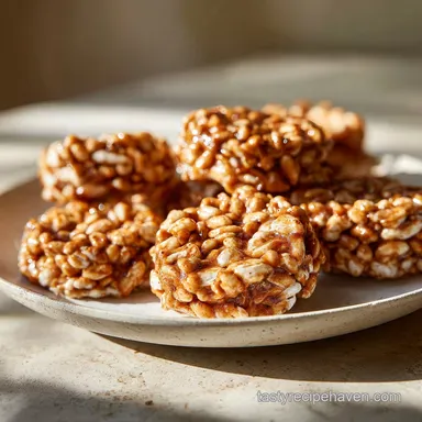 Peanut Butter Balls with Rice Krispies in 20 Min Recipe Card