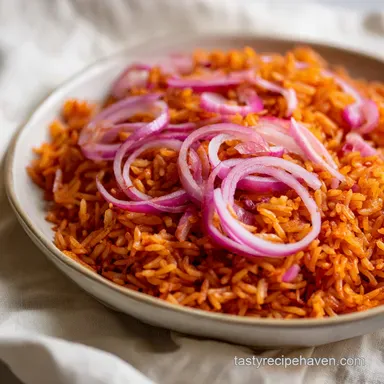 Best and Perfect Jollof Rice for 8 Recipe Card