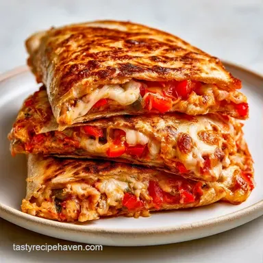 Rotisserie Chicken Quesadillas in 15 Min Recipe Card
