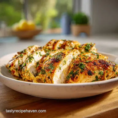 Sour Cream and Onion Chicken for 4 Servings Recipe Card