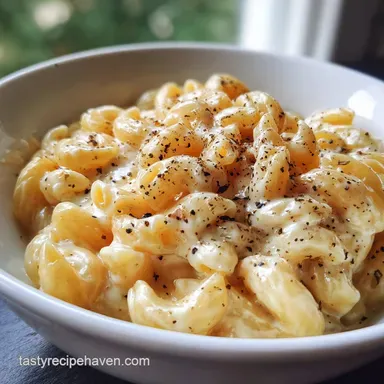Stovetop Mac and Cheese in 15 Minutes Recipe Card