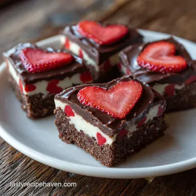 Super Cute Valentines Dessert with Strawberry Hearts in 40 Minutes Recipe Card